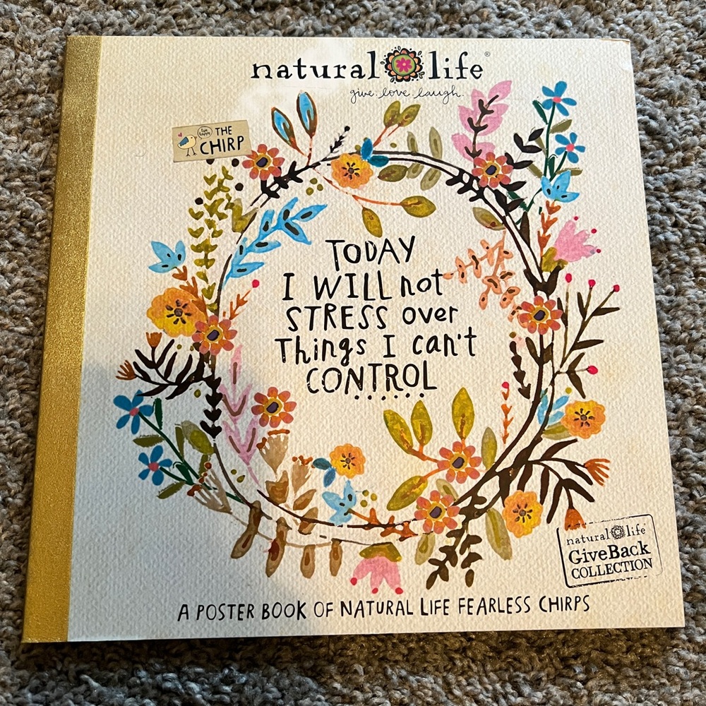 Natural Life Inspirational Poster Book - Multicolor